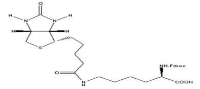 Fmoc-D-Lys (بیوتین)-OH