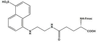Fmoc-Glu (Edans)-OH